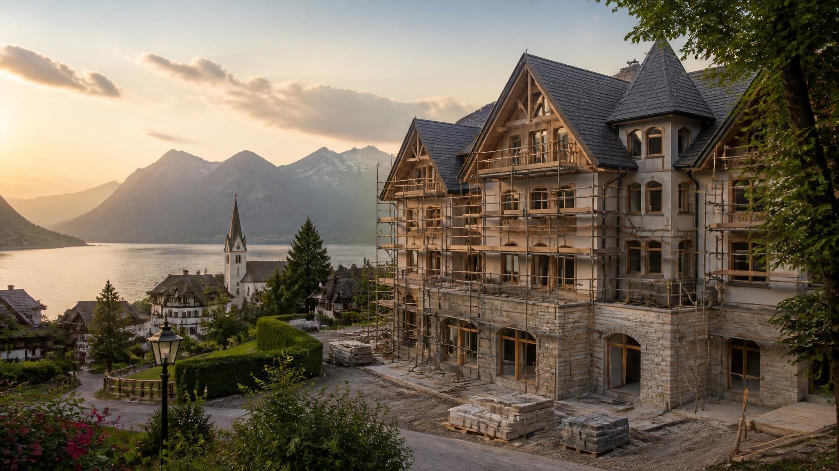 hotel construction in DACH