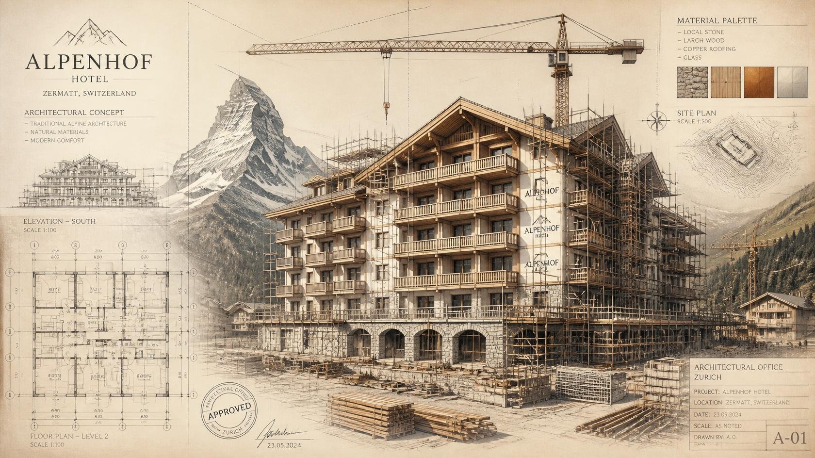 hotels construction DACH