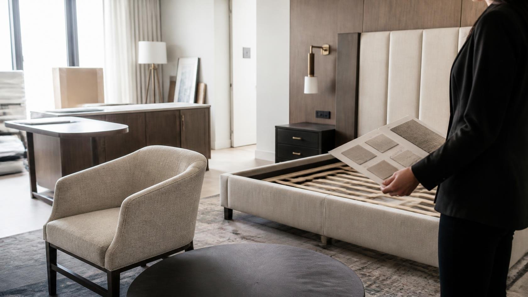 FF&E-Lieferanten auf Hotels